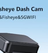 Dash Cam Front Rear and Inside: 3 Channel 4K Dash Camera with 5GHz WiFi IR Night Vision - WDR Car...