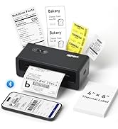 iDPRT Bluetooth Thermal Shipping Label Printer, Portabel Label Printer, Address Label Maker Machi...