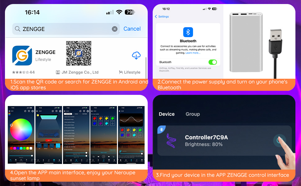 sunset lamp for bedroom