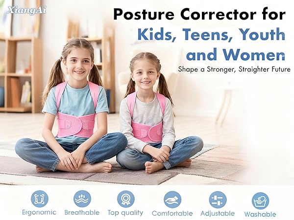 Back Brace Posture Corrector for Kids