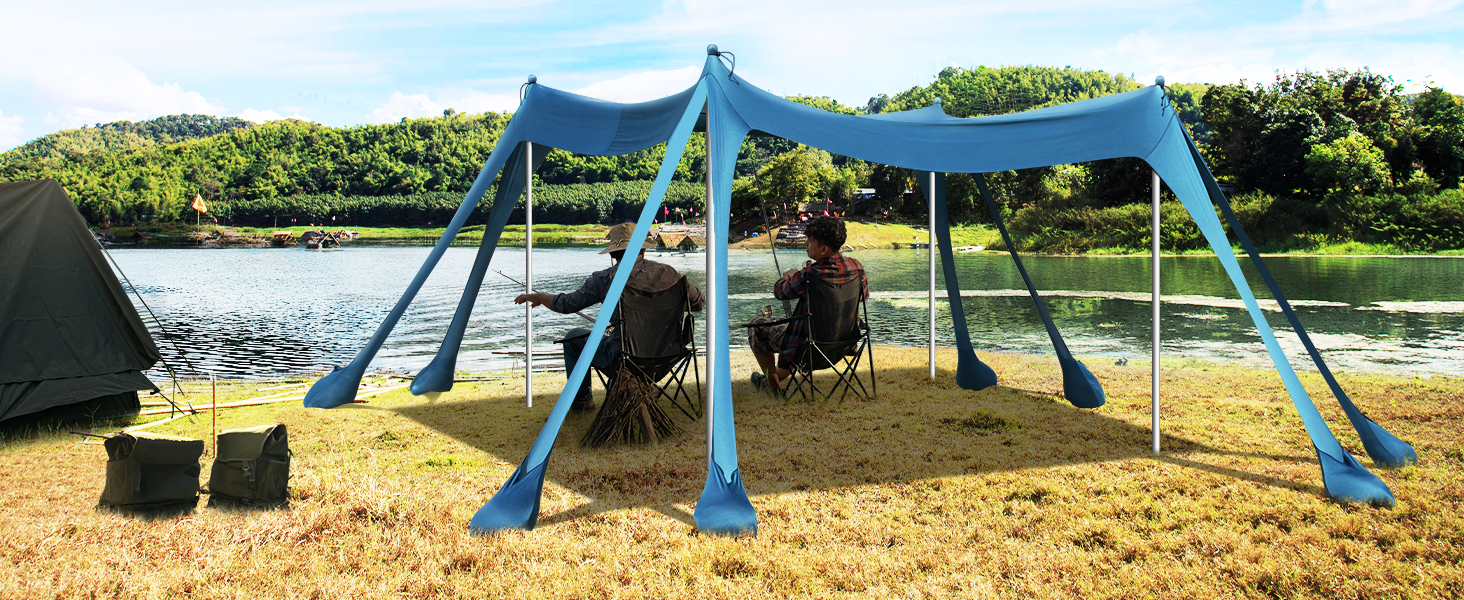 beach sun shade