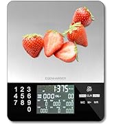 Food Scale with Nutritional Calculator, Calorie Scale, Kitchen Scales Digital Weight Grams and Ou...
