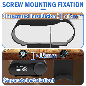 under desk headphone hanger