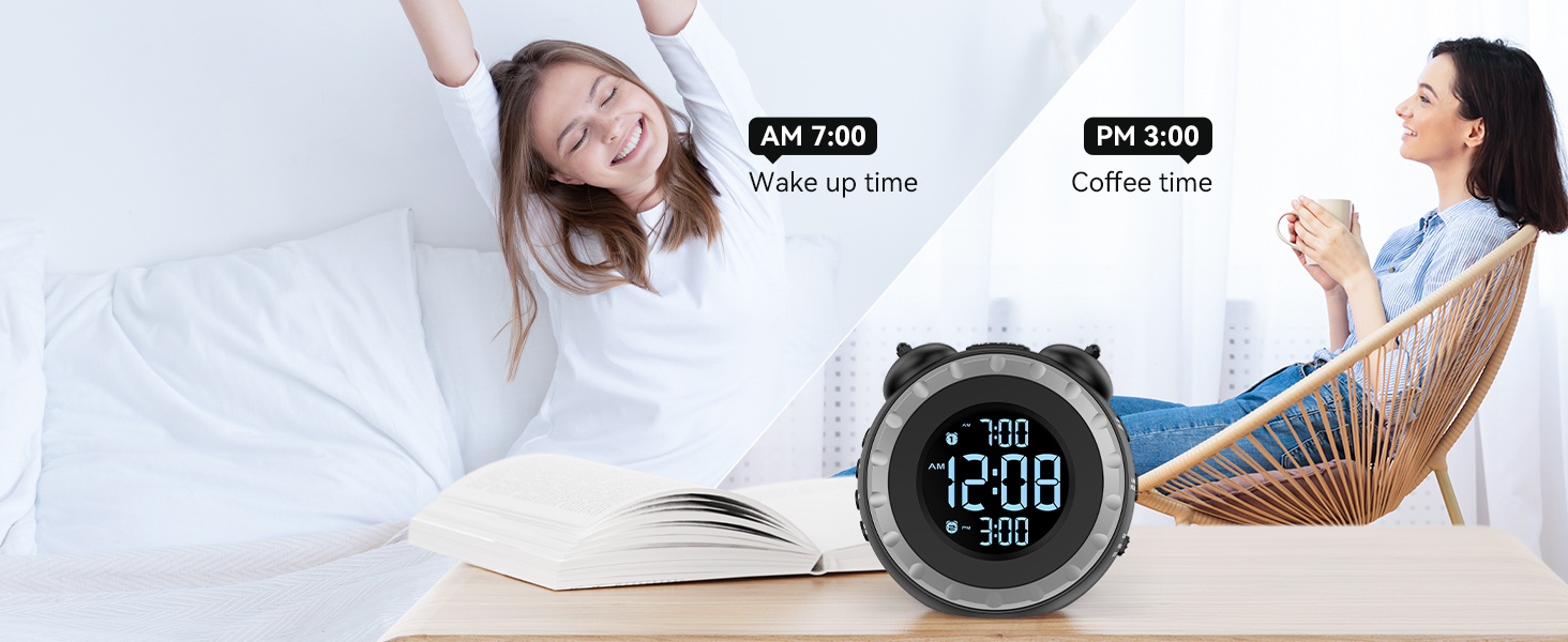 dual alarm clock