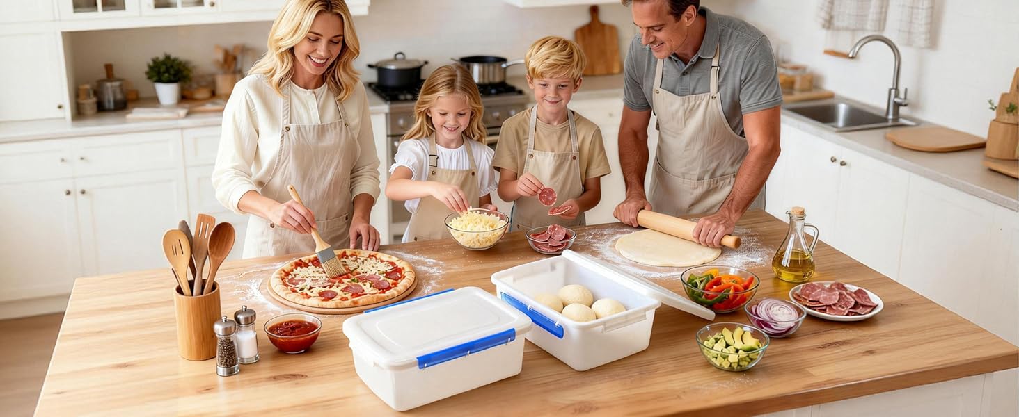 Family Pizza Day Starts with Perfect Dough