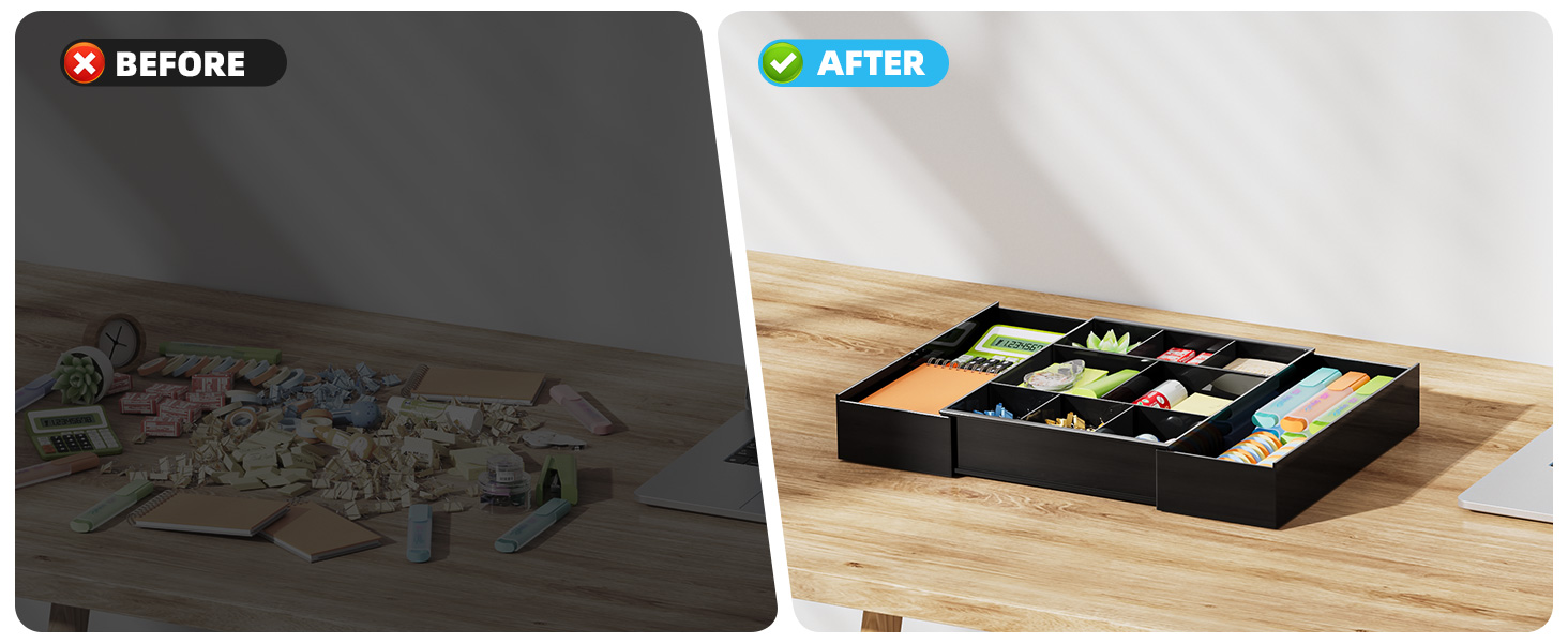 drawer organizer tray