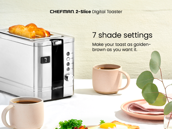 Make your toast as golden brown as you want it
