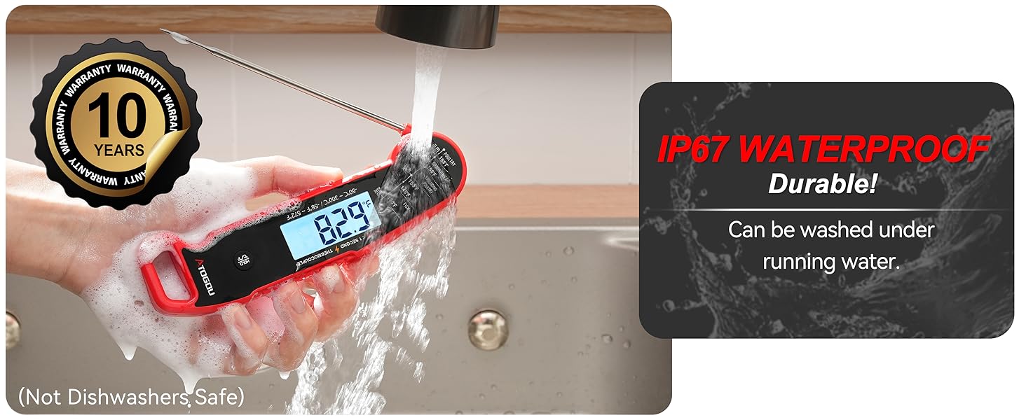 ATOGOU Thermocouple Meat Thermometer