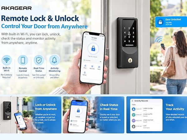 akagear door lock