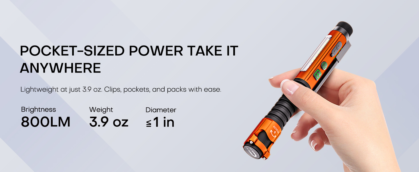 portable flashlight