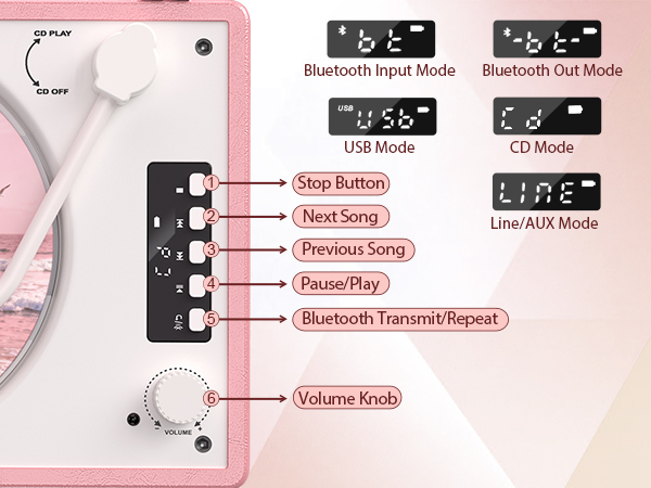 portable cd player with speakers