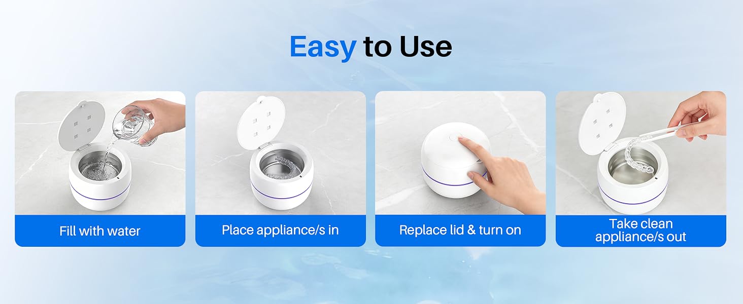 Voraiya Ultrasonic Retainer Cleaner Machine