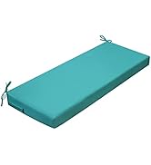 idee-home Outdoor Bench Cushion 48 inch, Patio Bench Cushion Indoor, Patio Furniture Chair Cushio...