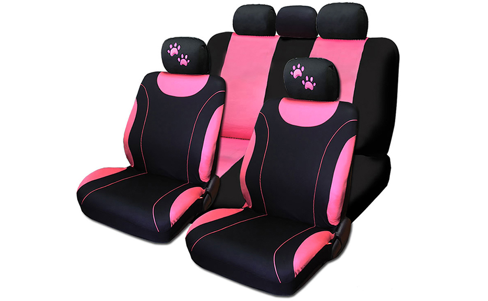 8P Black Pink with Paw HC