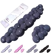 LJYZMD Cloud Wrist Rest Set for Keyboard &amp; Mouse. Silky Fabric Surface | Memory Foam Arm Rest wit...