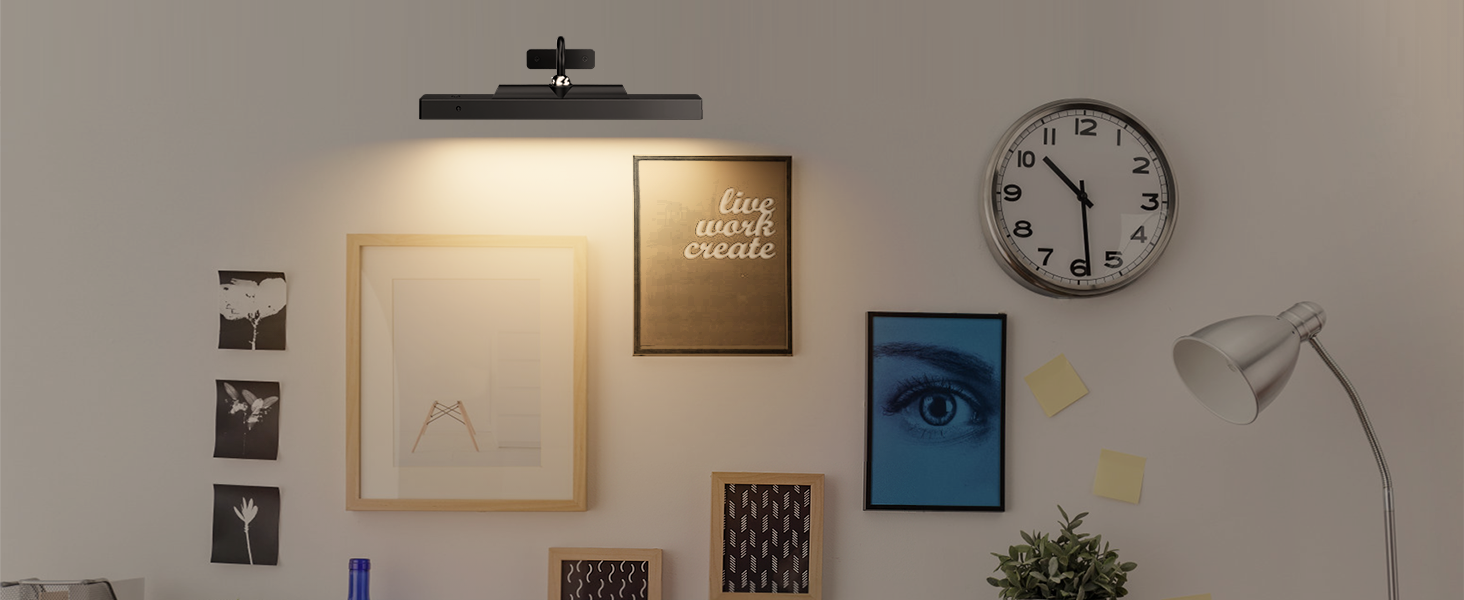 picture lights for wall battery operated