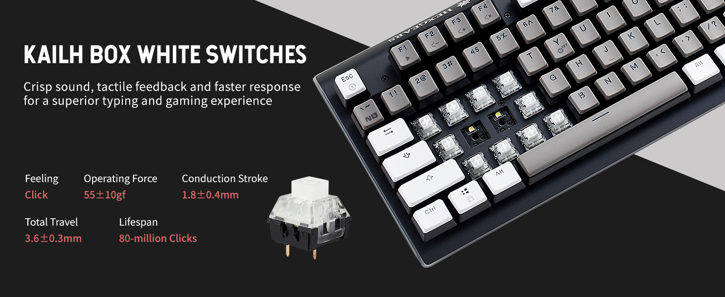 Kailh BOX White Switches