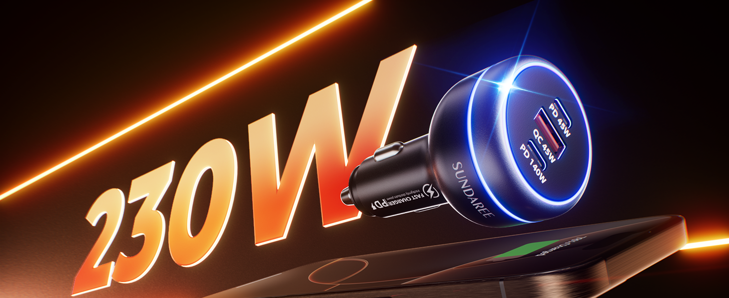 Fastest and Highest output 230W