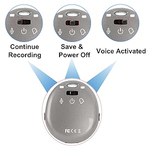 one click easy operation recording device