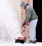 SnapFresh Cordless Snow Shovel pink