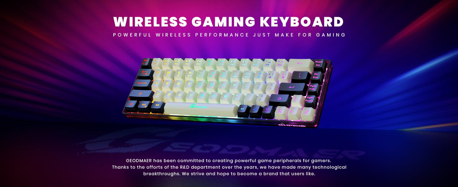 wireless gaming keyboard