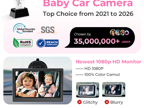 dual car camera baby monitor