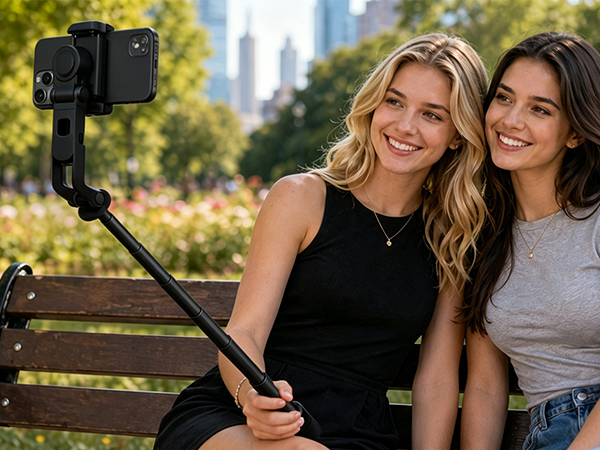 360 tripod for cell phone rotating with remote