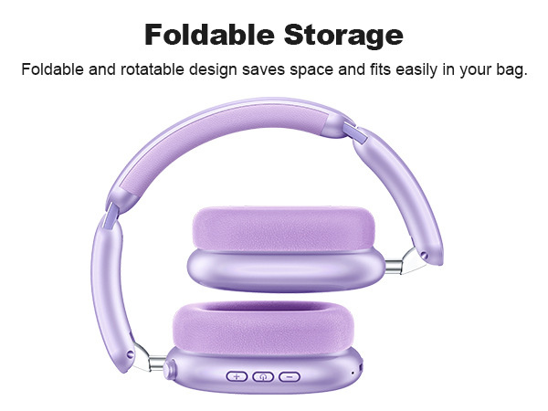 foldable design portability adjustable headband Convenient storage