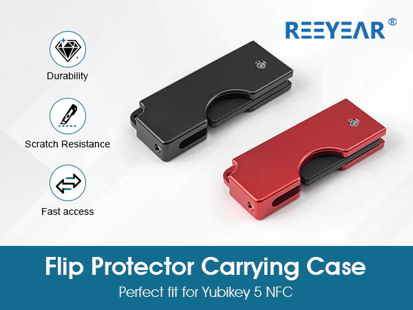 Alumium protec case fits for yubikey 5 nfc 