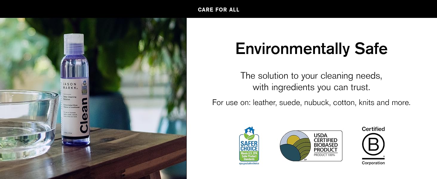 Our Original Premium Shoe Cleaner is built to extend the life of your goods which reduces waste 