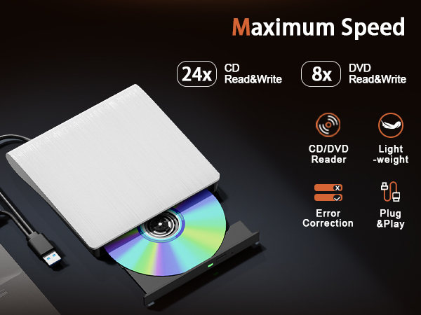 CD/DVD Burner and Reader