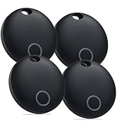 Bestray Air Tracker Tags-4 Pack, Smart Bluetooth Tracker Works with Apple Find My (iOS Only), Ite...