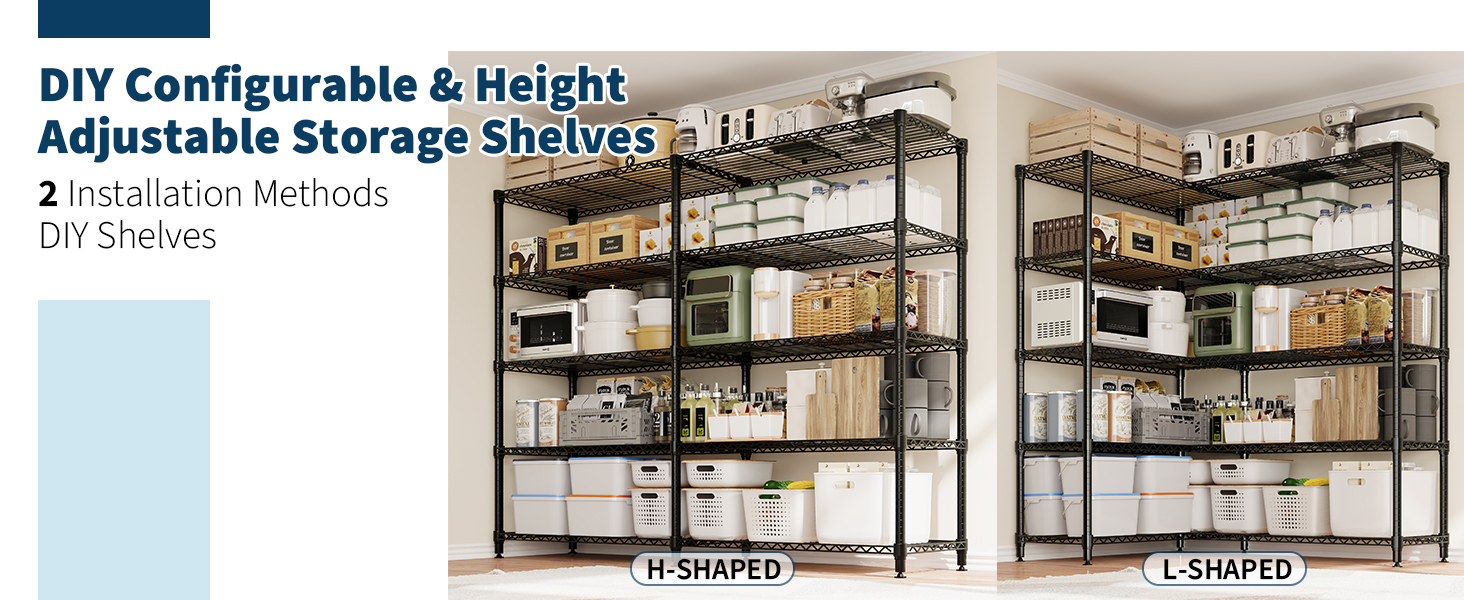 adjustable shelves