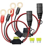 2 Pack GC008 X-Connect fit for NOCO Battery Charger Accessories Cables,M10 (3/8in) XL Eyelet Term...