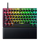 Razer Huntsman V3 Pro TKL 8KHz Esports Gaming Keyboard: Analog Optical Switches Gen 2-8000 Hz Pol...