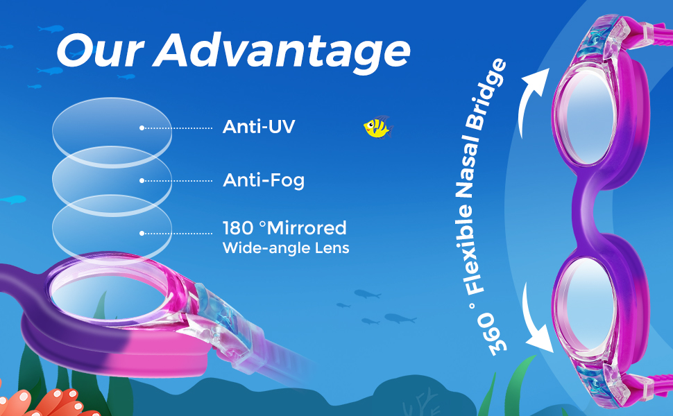 Kids Swim Goggles