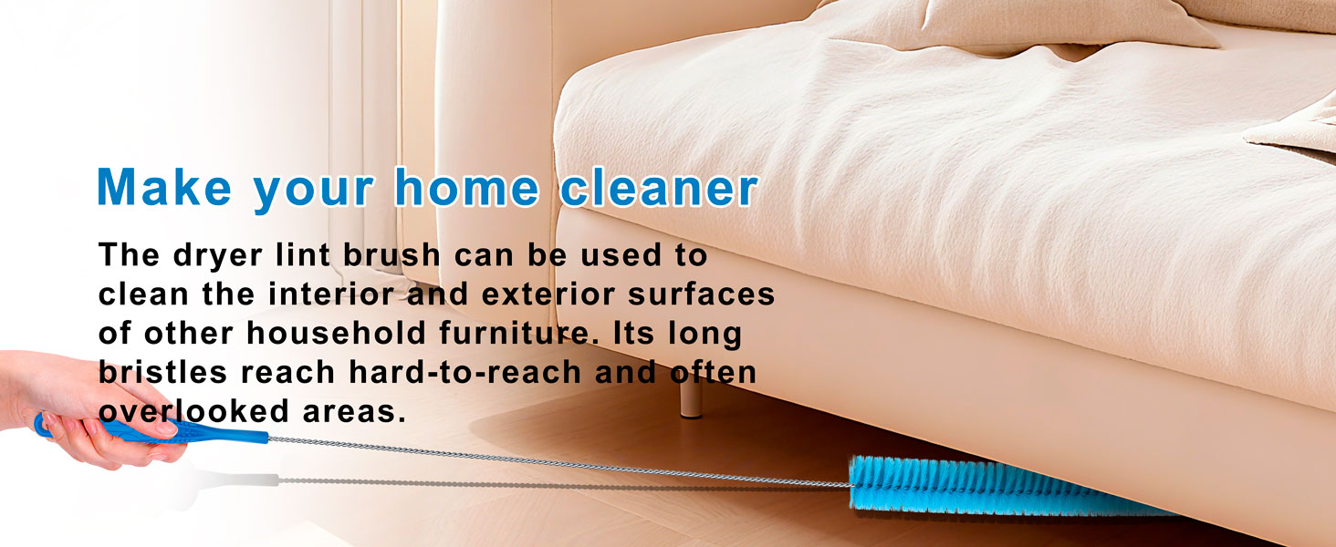 Dryer Vent Cleaner Kit? with ?Lint Brush?