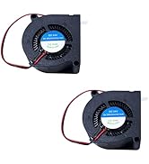 RugooSpink 2PCS Blower Fan for Kobra 3/Kobra 2 Series 5020 DC 24V Hotend Heat Sink Axial Cooling ...