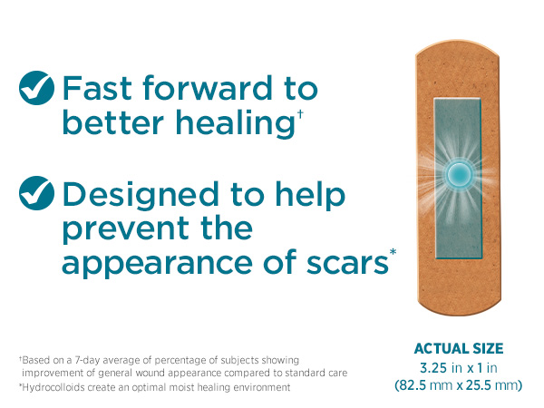 Designed to balance hydration to help heal damaged skin &amp; prevent the appearance of scars