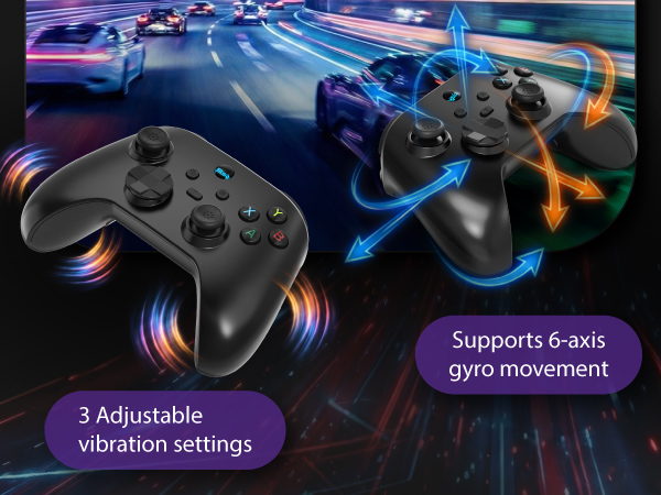 3 adjustable vibration settings