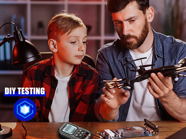 NOYAFA NF-8509 Network Cable Tester (with Multimeter Tester), POE/RJ45 CAT5 CAT6 LAN/Ethernet 