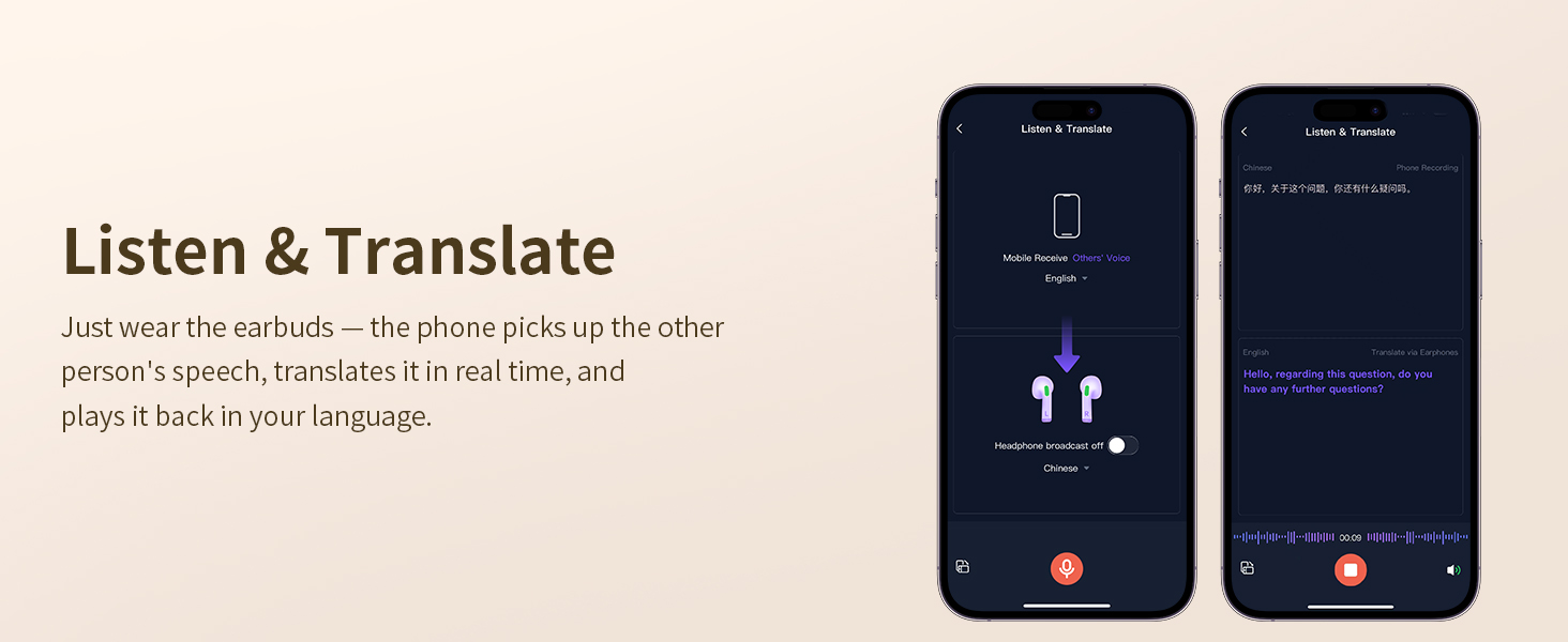 Live Voice Interpretation
