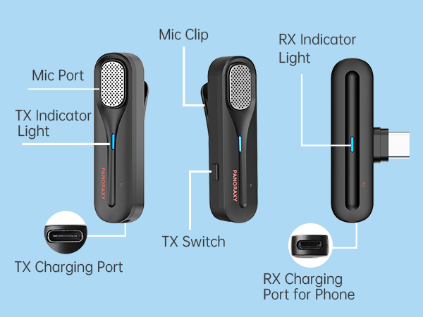Wireless Lavalier Microphone for Android
