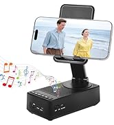 Toiysyy Cell Phone Stand with Bluetooth Speaker, Multi-Angle 360-Degree Rotating, HD Sound, Non-S...