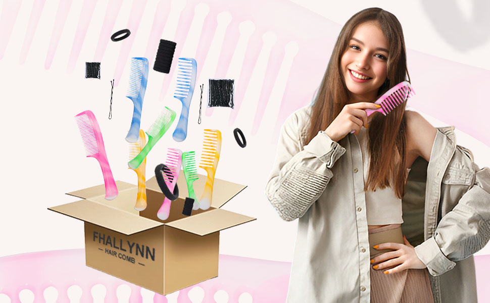 colorful comb