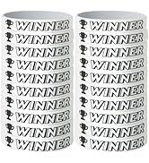 KUCLIN 20 Pcs Winner Silicone Bracelets Soccer Motivational Rubber Wristbands Soccer Party Favors...