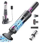 XenonLab Handheld Vacuum Cordless 25000Pa Car Vacuum 3-in-1 Handheld Vacuum, Includes Smart Displ...