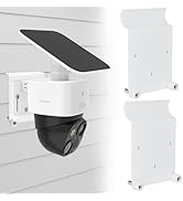2 Pack Vinyl Siding Mount Compatible with Eufy SoloCam S340/E30/E42 and Eufy 4G LTE Cam S330 Sola...