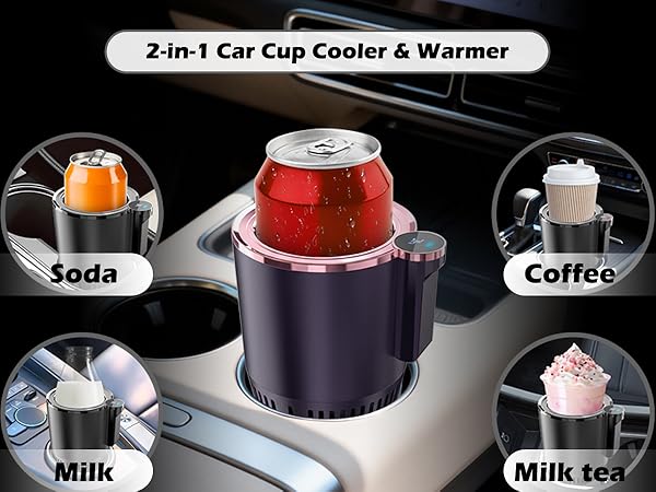 2-in-1 Car Cup Cooler &amp; Warmer