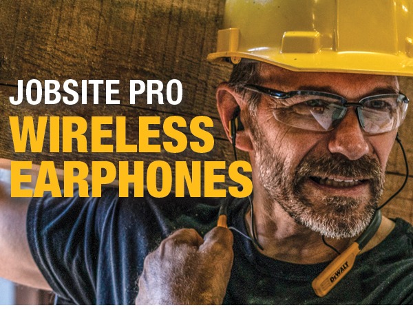Jobsite Pro Wireless Earphones
